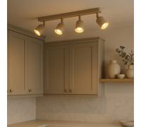 Eglo Spotlight bar Tilston, Light Fitting with 4 Flexible Spots