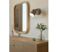 Eglo Tilston Steel Minimalist Single Wall Spotlight, Sandy