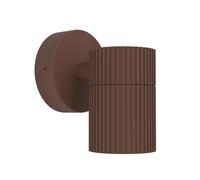 Eglo Outdoor Wall Lamp Tomelloso – Aluminium Downlight, GU10 Socket, IP44, Rust
