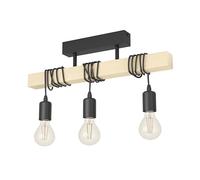Eglo Townshend 3-Bulb Rise and Fall Ceiling Light
