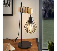 EGLO Townshend 5 table lamp, cage lampshade