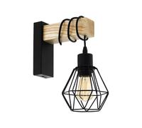 Eglo wall Light Indoor Townshend 5, Vintage wall lamp, E27