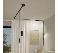 Eglo LED spot for Track Plus Rail System, dimmable Ceiling Spotlight, Accessory Rail, Light Accessory, Black Plastic, Warm to Cool White