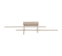 Eglo Trepiliano Aluminium & Steel LED Linear Ceiling Light - Sandy