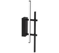 Eglo Trepiliano Aluminium & Steel Black Modern LED Linear Wall Light EGLO Black