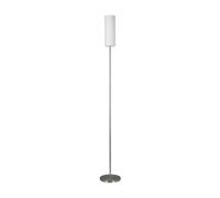 Troy 3 Satin Nickel Glass And Metal Floor Lamp EGLO White One Size
