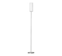 Troy 3 Satin Nickel Glass And Metal Floor Lamp EGLO White One Size