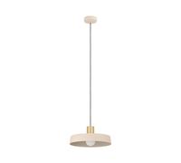 EGLO Valdiola Round Steel Pendant Light Gold