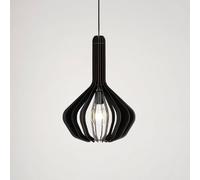 EGLO Velasco pendant light in black, Ø 38 cm