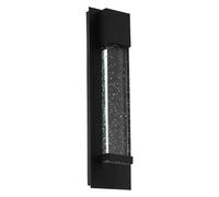 Eglo Villagrazia Integrated LED IP44 Outdoor Wall Light in Black EGLO Black