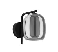 Eglo Wall Lamp Ciampino, Mounted Light Smoked Glass