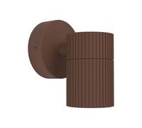Eglo Outdoor Wall Lamp Tomelloso – Aluminium Downlight, GU10 Socket, IP44, Rust