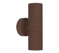 EGLO TOMELLOSO Modern Outdoor Wall Light, Brown, 20cm, Brown