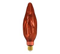 Eglo XXL E27 dimmable lamp, Spiral LED Retro Bulb Big Size, Extra-Large Vintage Decorative Light in Copper, 4 watts, 20 lumens, Warm White, 2000 K, Length 25.5 cm