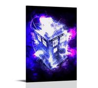 EGLOBICH Dr Who TV Show Poster Wall Art Decorative Aesthetic Canvas Posters 16x24inch(40x60cm) Frame-Dr Who