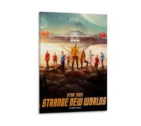 EGLOBICH Strange New Worlds TV Show Poster Wall Art Decorative Aesthetic Canvas Posters 12x18inch(30x45cm) Frame-Strange New Worlds