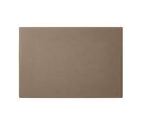 Eglooh - Mercurio - Desk Pad for Office Made of Dove Grey Leather - Desk Mat cm 80x50 - Large Mouse Mat with Handmade Stitchings and Non-Slip Bottom - Made in Italy