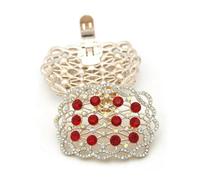 EGLUCK 1pcs Charming Buckle Rhinestone Shoe Clip Shiny Decorative Clips Women Shoe Decorations