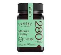 Egmont Honey Manuka Honey 280+ MGO 10+ UMF 500g | laboratory tested and certified MGO content | Nothing But Nature | made and bottled in New Zealand