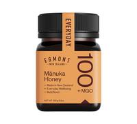 EGMONT HONEY New Zealand Manuka Honey MGO 100+ Multifloral Raw Honey Immune Support Flavour - 250g