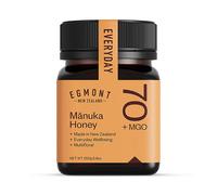 EGMONT HONEY New Zealand Manuka Honey MGO 70+ Multifloral Raw Honey Immune Support Flavour - 250g