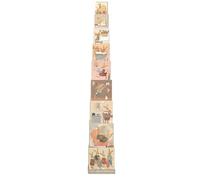 Egmont Toys - Pyramid 123 Rabbit Family - Cardboard - 570037