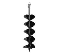 EGO AET0800 8-Inch Earth Auger Bit with Heavy-Duty Steel Construction, Compatible with Power+ Earth Auger (EG0800/EG0803) and Ice Auger (IG0800/IG0804)