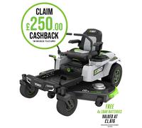 Ego ZT5201E-L Z6 Battery Powered Zero Turn Ride On Mower