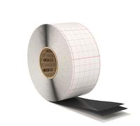 EGO TAPE 4000 Nail Sealing Tape, Black, 1.0 x 100 mm x 10 m, Self-Adhesive, Cross Laminated, Root-Resistant, Highly Tear-Resistant, Waterproof Butyl Tape for Roof, Facade, Pipe and Cable Connection