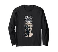 Ego Under Control Stoic Statue Head Long Sleeve T-Shirt