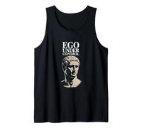 Ego Under Control Stoic Statue Head Tank Top