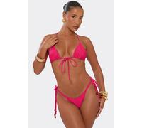 EGO Women's Beaded Bikini Set in Magenta | Size: 8 EGO Magenta 8