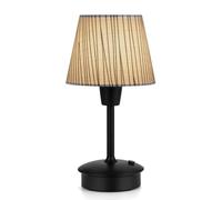 EGOBASIC Small Cordless Table Lamps for Restaurant Dinner Dining, 5200mAh Rechargeable Battery Operated, Brightness Dimmable, Night Bedside Touch Light, Living Room Side Kitchen Outdoor Table Light