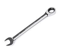 EGOFINE 19mm Ratchet Spanner Metric, Industrial Grade Gear Wrench with 12-Point Design, 72-Tooth Ratchet, Chrome Vanadium Steel