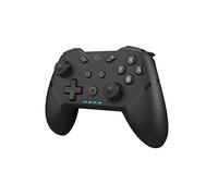 EgoGear - Wireless Controller SC20 Black for Nintendo Switch, Switch OLED, PS3 and PC - Charge indicator and player number - Ergonomic design - 550mAh