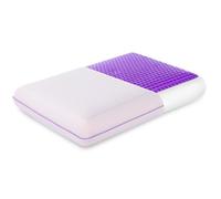 EGOHOME Cooling Gel Memory Foam Pillow - Reversible Cooling Cover, Neck Support for Side, Back and Stomach Sleepers, Removable & Machine Washable, All-Season Comfort, Standard Size, Purple