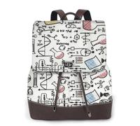 EgoMed Chemistry Experiments Science Science Experiments,Women Backpack Waterproof Daypack Lightweight PU Leather Fashion Travel Backpack