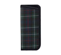 Glasses Case,Anti-Scratch Spectacles Sleeve Portable Eyewear Case Sunglasses Case, Mackenzie Tartan Plaid Outl And Er