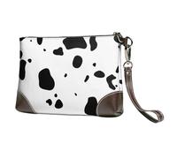 EgoMed Skin Dalmatians Dog Spots Animal Animals Wildlife Dalmatian,Wristlet Bags PU Leather Clutch Womens Zip Purse Wallet Handbag with Wrist Strap