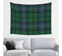 EgoMed Tapestry, Wall Tapestry Durable Wall Decoration Tapestry Home Decoration 73X95 CM,Clan Armstrong Tartan