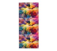 EgoMed Towel 30 x 70 cm,Hand Towel, Soft Bath hand towels for Kitchen Hotel Gym Laundry Room，Multi Coloured Cloud Explosion