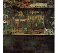 Egon Schiele The Small City DIY Paint by Numbers Kits Oil Painting Arts Gift