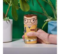 CosCups by Numskull Ghostbusters Egon Spengler Ceramic Mug Gift with Rubber Sleeve 400ml - Official Ghostbusters Merchandise