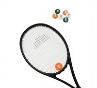 EgoNova Advanced Tennis Vibration Dampeners - Shock Absorber for All Rackets (3 Colors, 6 Pack) - Professional Vibration Control Racket Dampener (Circle)