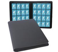EGOSKY 1000+ Pockets Trading Card Binder, 16 Pocket Side Loading Card Holder Album for Sports Cards, Game Business Cards, Black