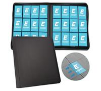 EGOSKY Card Binder 12 Pocket, 720 Pockets Trading Card Guardian Binder, Side Loading Holder Album for Sports, Game Business Cards, Black