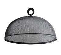 Egosy Round cover made of metal mesh Fly hood Stainless steel food Cover hood Insect cover foldable Fruit cover tent Net protection against fruit fly wasps