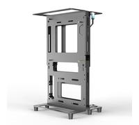 Egowz PC Creative Assembly Frame Test Bench，DIY Computer Case PC Frame Desktop Chassis Rack Stand Open Air Testbench Fits ATX ITX M-ATX Motherboard (ITX)