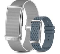 EGQINR Fitness Tracker for Men Women, Ultra-Thin Smart Bracelet with 20-30 Days Battery Life, 24/7 Heart Rate, SpO2, Sleep Monitor, 170+ Sports Modes Smart Watch, for Android iOS, Dual Straps