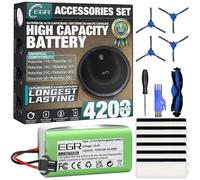 EGR 4200mAh Battery Replacement Compatible with eufy Robovac Replacement parts for RoboVac 11S, 11S PLUS, 12, 15T, 15C, 25C, 30, 30C, 35C and more